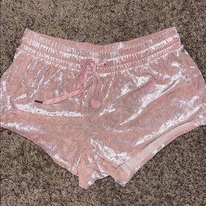 Velvet womans shorts